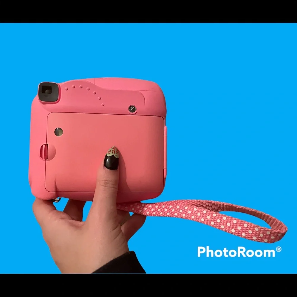 PINK FUJI FILM INSTAX MINI 9 - INSTANT FILM CAMERA
